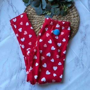 NWT- Carter's Kids Valetntine's Heart Pants - Size 14